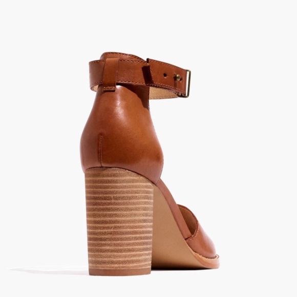 Madewell Paulette Sandal in English Saddle size 8 - Picture 2 of 9